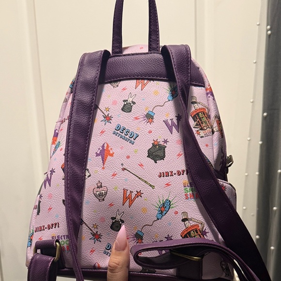 Loungefly Lavender Harry Potter Backpack - Picture 4 of 8